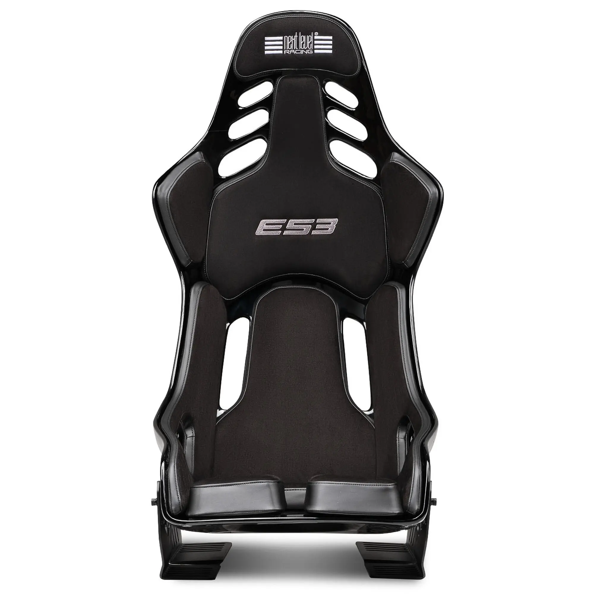 Next Level Racing ES3 Elite Fiberglass Edition - Sedile Sim Racing con Scocca in Vetroresina - Nero