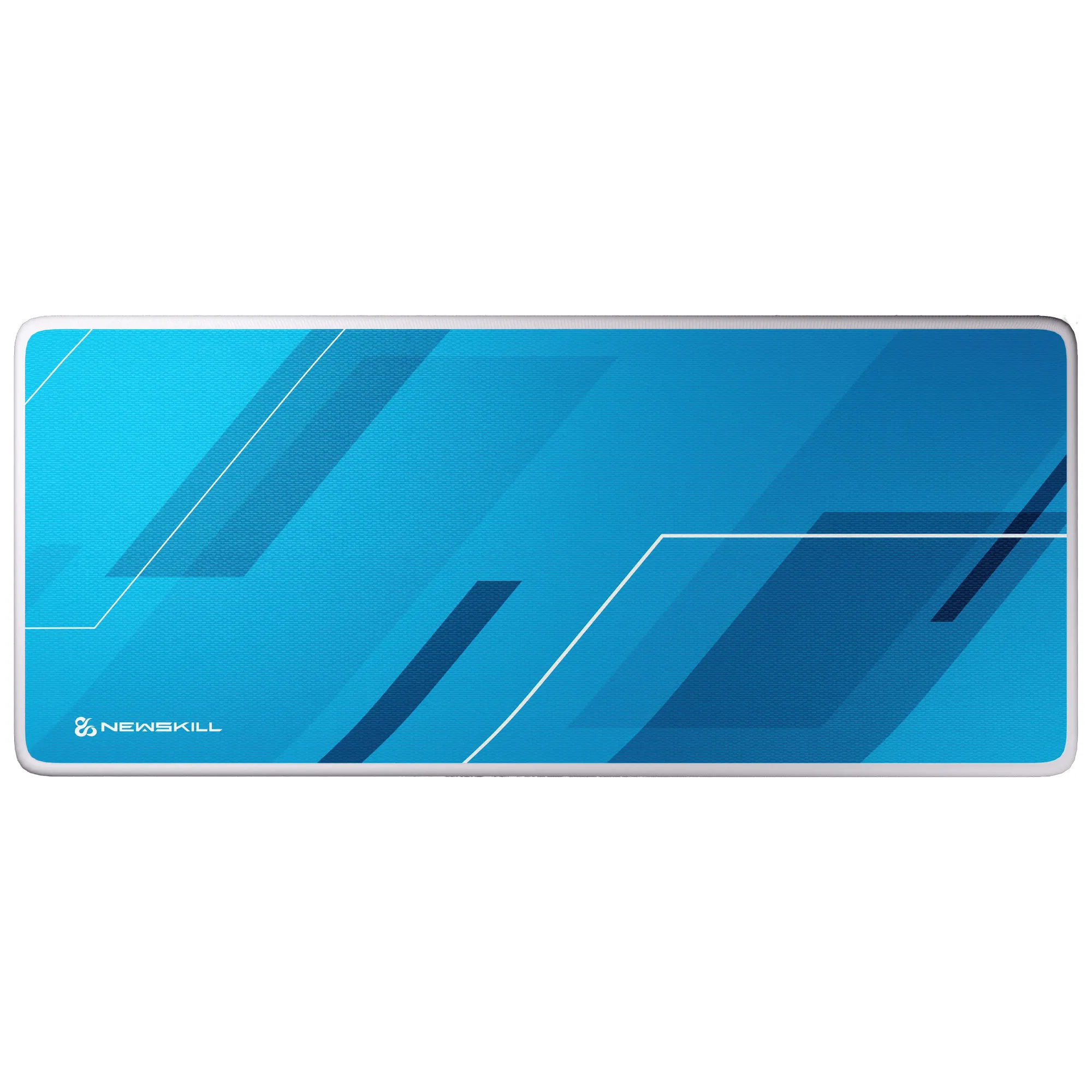 Newskill Artemis XL Azzurrro - Tappetino Gaming in Tessuto Jacquard con Base in Gomma Antiscivolo e Bordo Rifinito