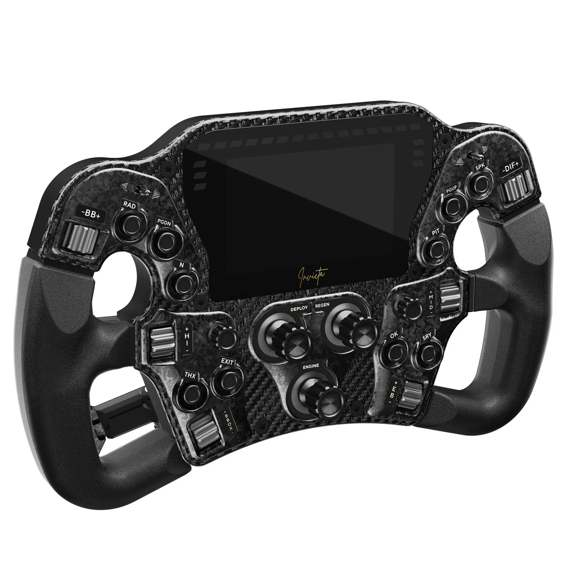 Asetek SimSports Invicta Formula Black on Black - …