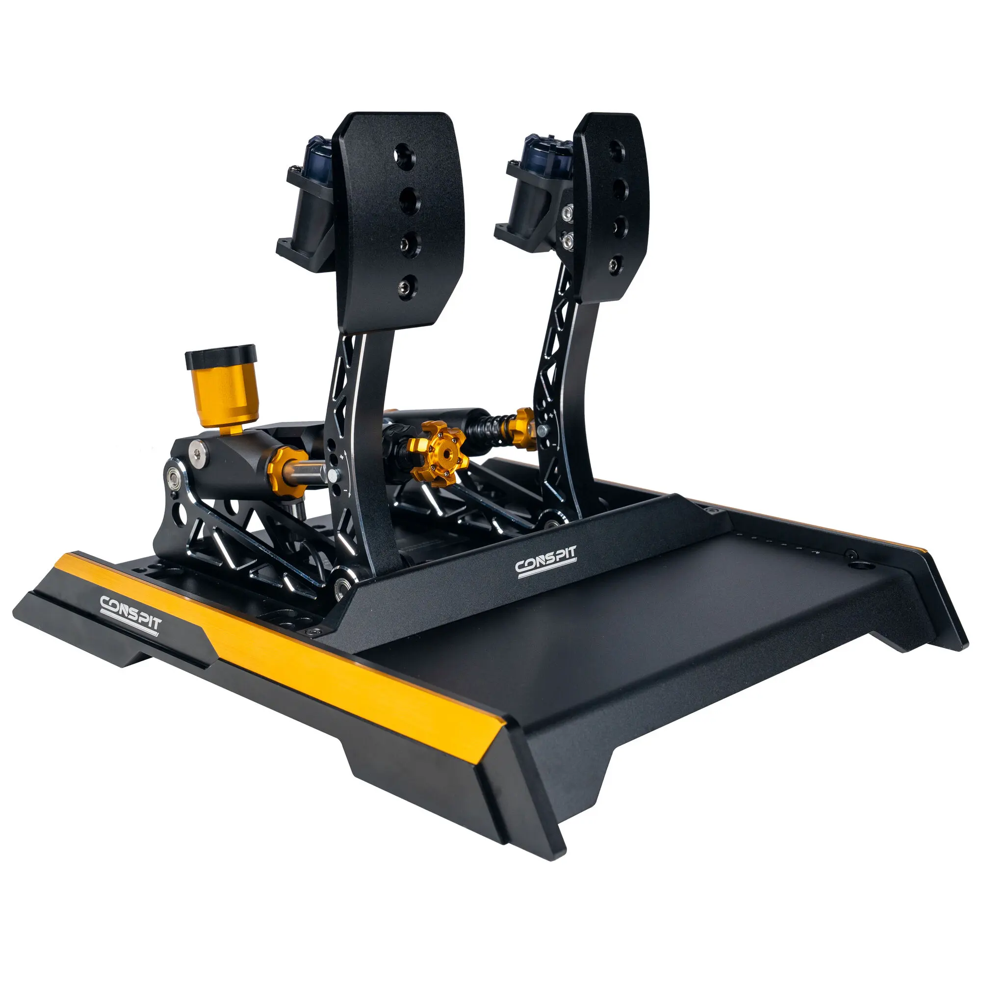 Conspit CPP EVO 2 V2 - Pedaliera Sim Racing con Freno Idraulico - Nero