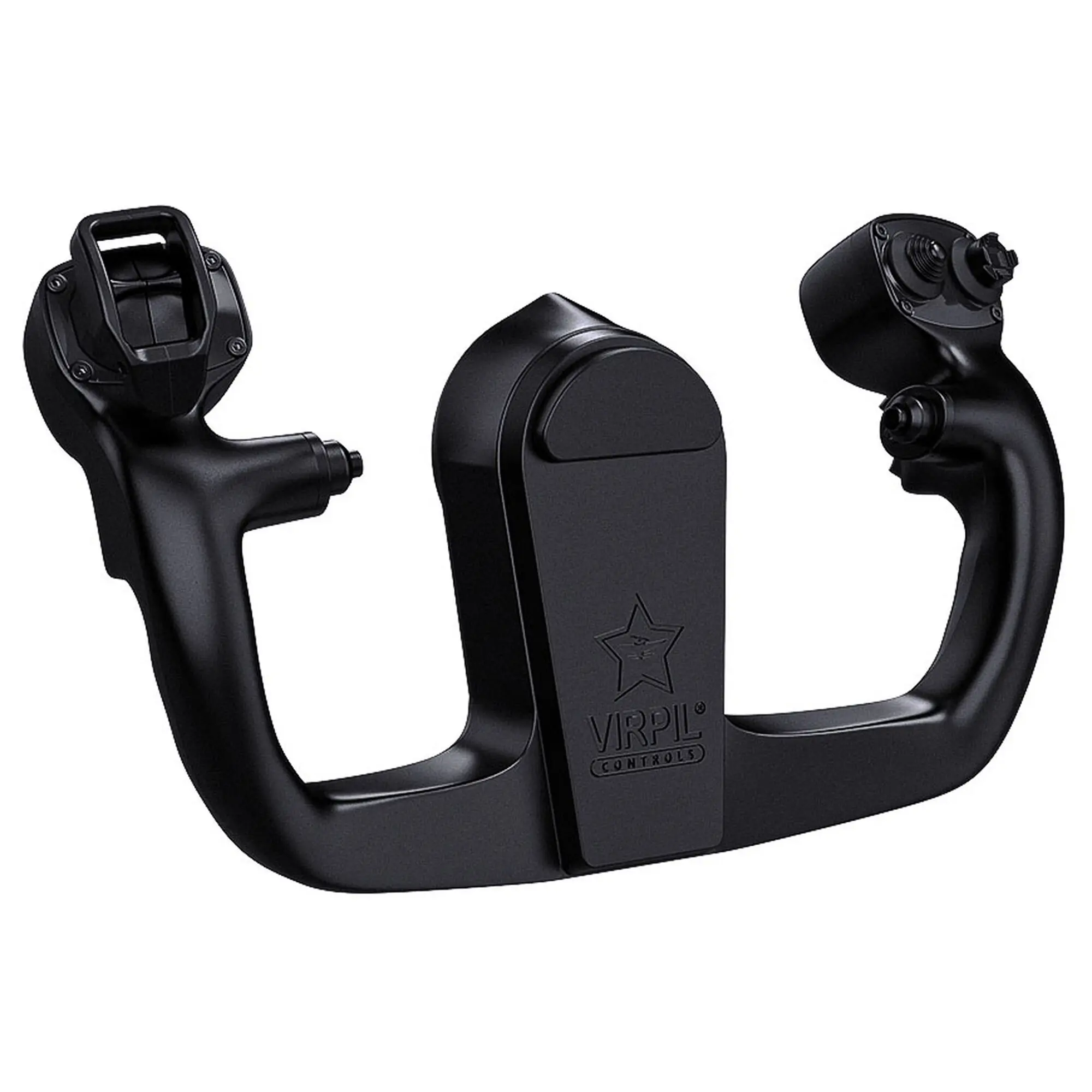 Virpil Controls B-JET Yoke Handle 355mm per Flight Simulator con Clip Magnetico - Argento