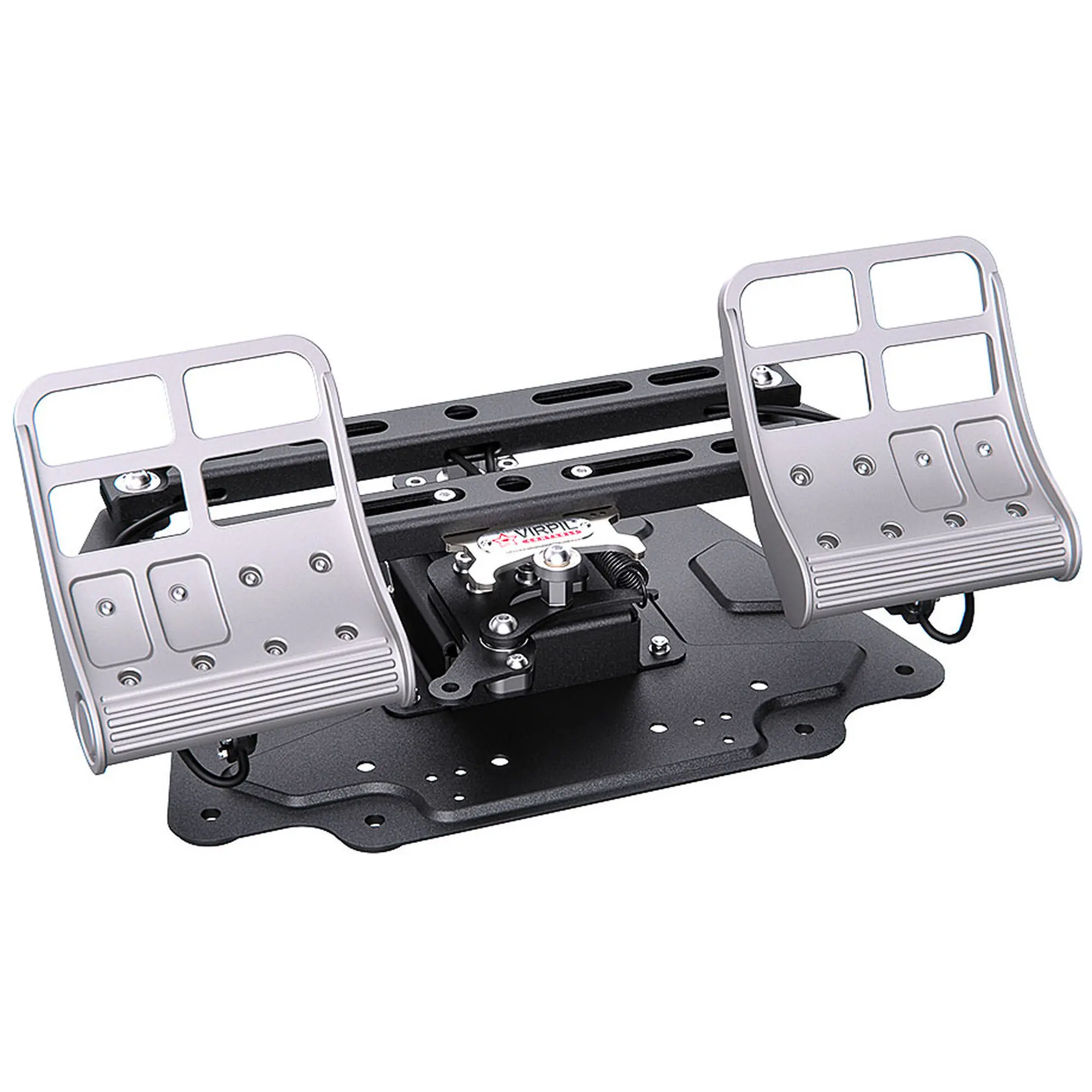 Virpil Controls R1 Falcon - Pedaliera Rudder a 3 assi con sensori Hall contactless e USB - Nero