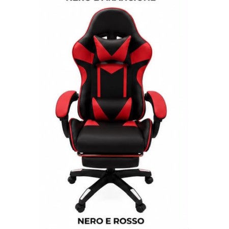 SEDIA GAMING WSE8156 ROSA/NERO