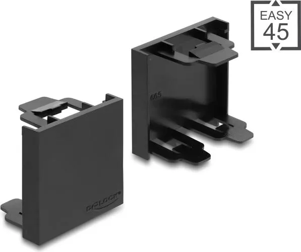 Delock Easy 45 Modul-Blindblende 45 x 45 mm schwarz (81670)