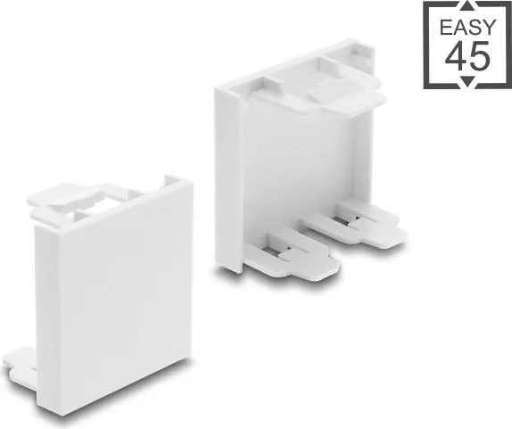 Delock Easy 45 Modul-Blindblende 45 x 45 mm weiÃ (81676)
