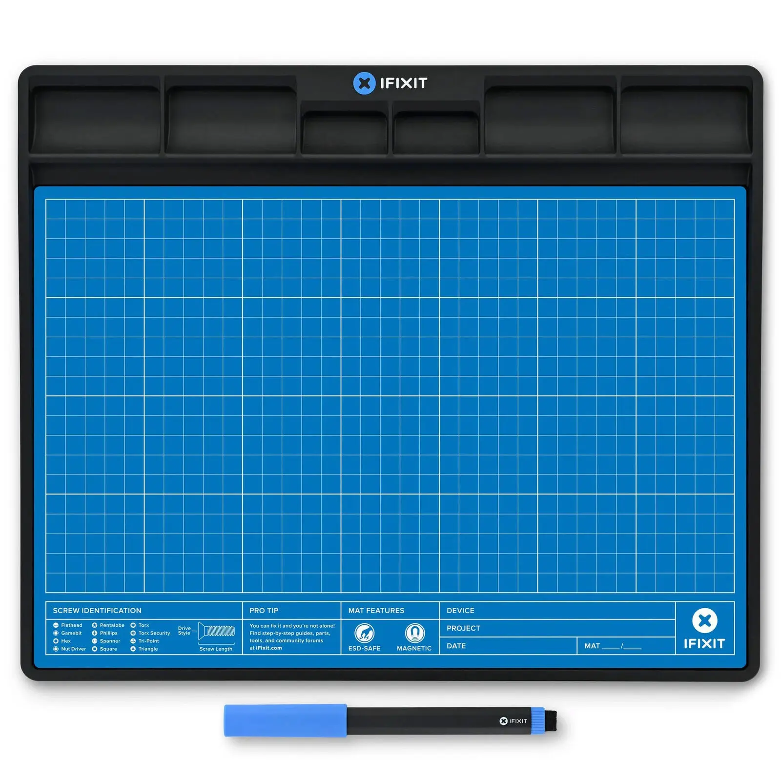 iFixit FixMat - Tappetino Magnetico da Lavoro ESD …