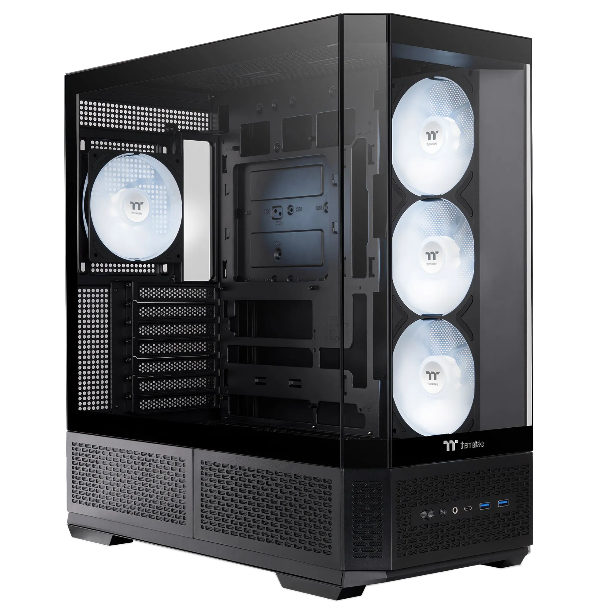 Thermaltake View 370 TG ARGB Midi-Tower PC-GehÃ¤use Schwarz ATX/EATX Gaming