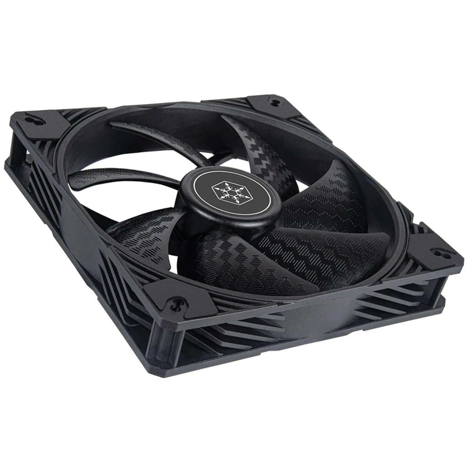 SilverStone Shark Force SF140B Ventola PWM, 140 mm - Nero