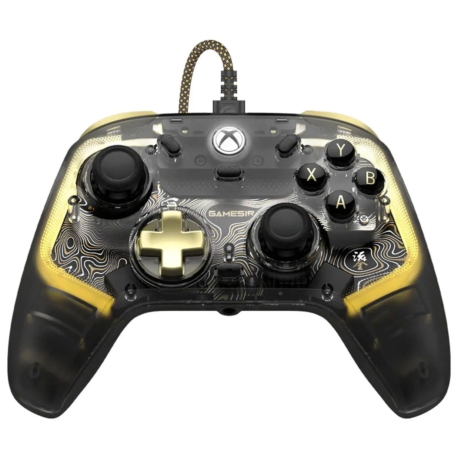 GameSir K1 Flux - Controller cablato USB-C Hall Effect per Xbox e PC, RGB - Nero