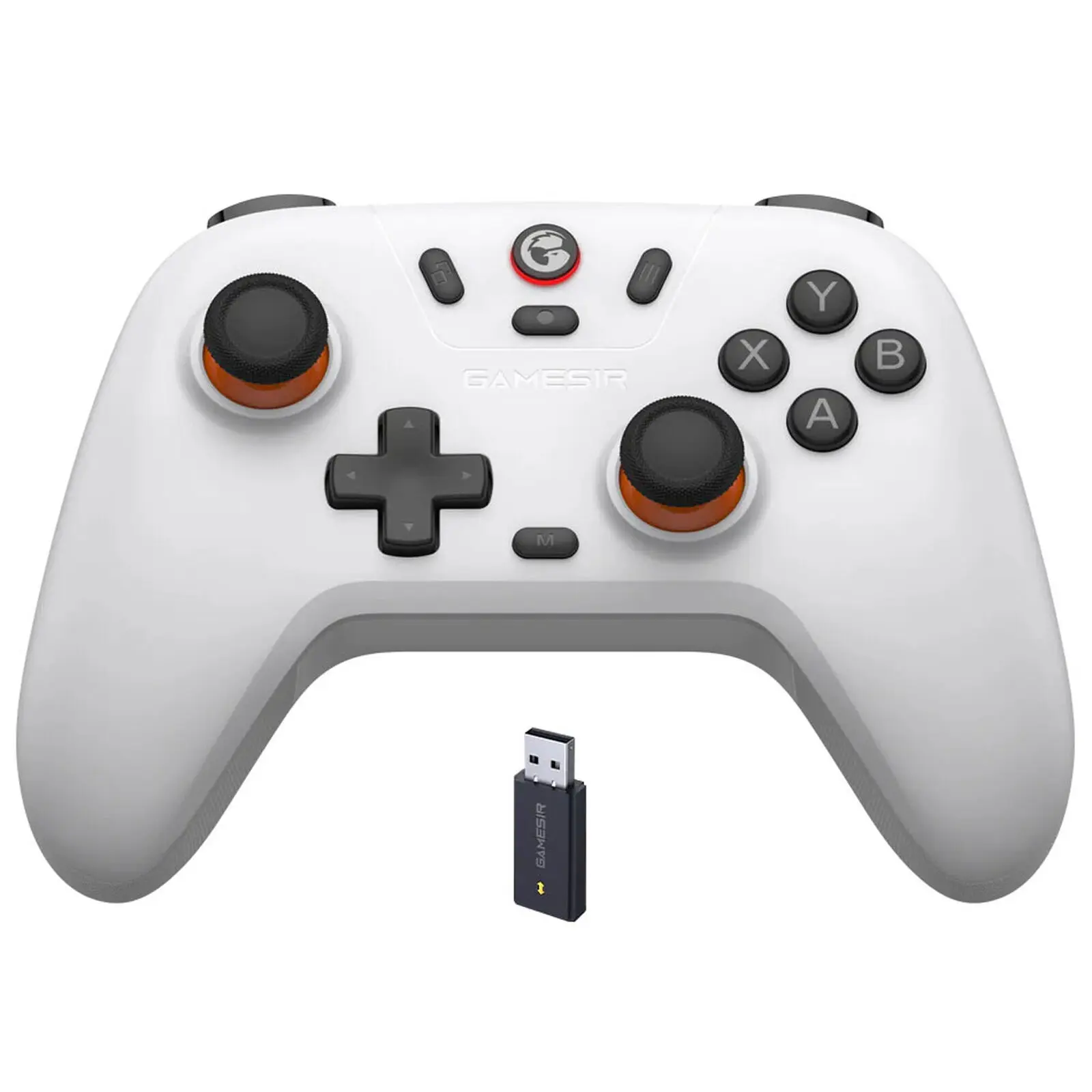 GameSir Nova Lite - Controller Multipiattaforma Wireless con Stick Hall Effect - Bianco