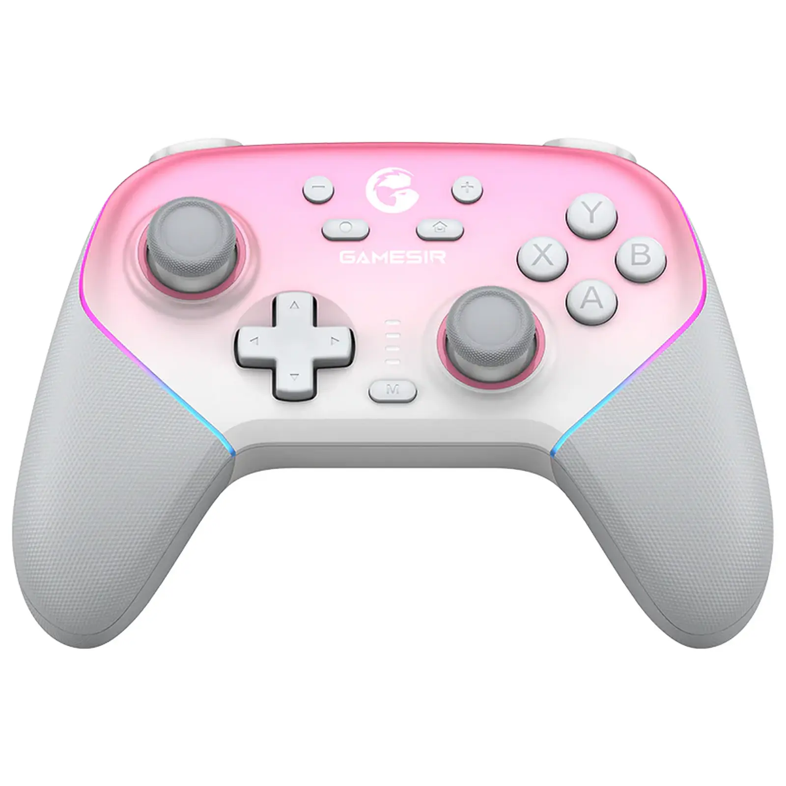 GameSir Super Nova Multiplatform Gamepad - Controller wireless per PC, Nintendo Switch e Mobile, Hall Effect - Rosa