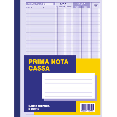 Album prima nota cassa O.C.L. 50x2 copie - …