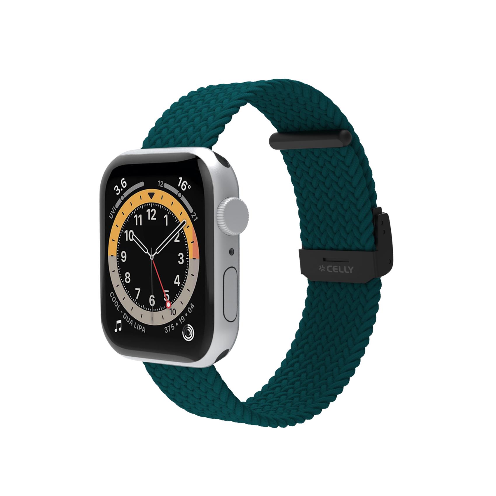 Celly WBANDBRAIDEDGN, Cinturino per orologio, Apple, Watch 42, …
