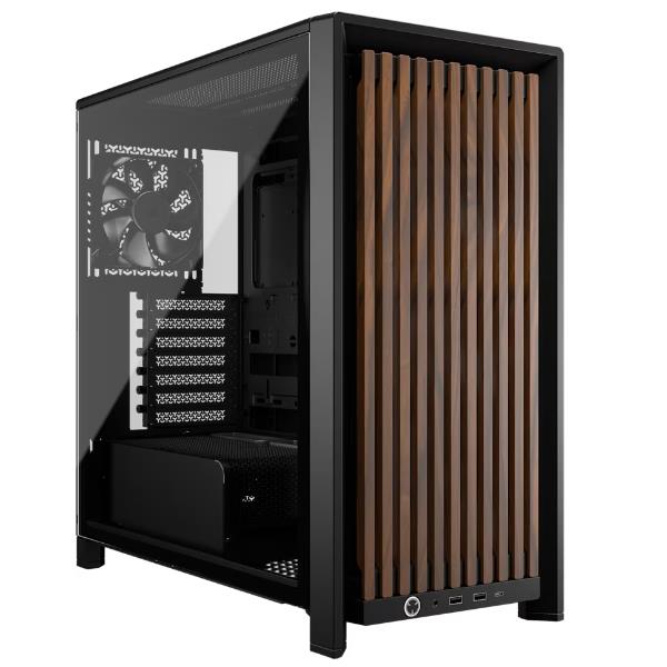 barebone chassis CABINET FRAME 4000D RS WOOD BLACKWALNUT