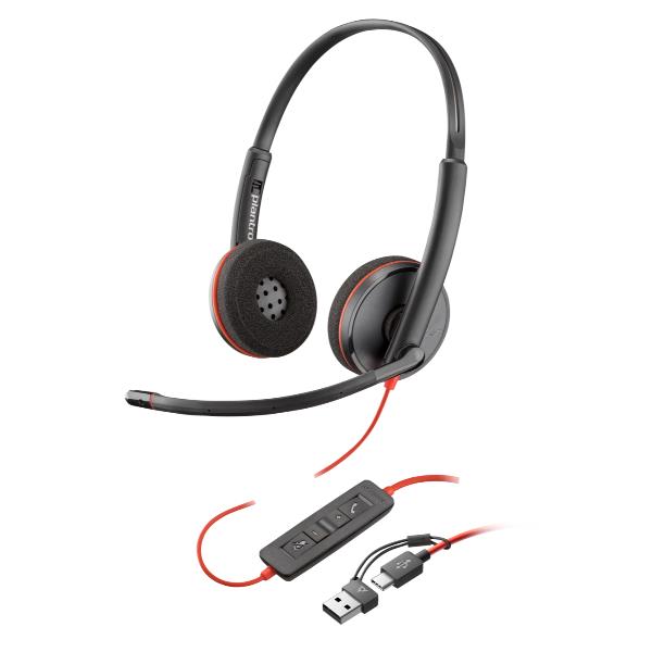 Cuffie e Auricolari - Cuffie HP Poly Blackwire …