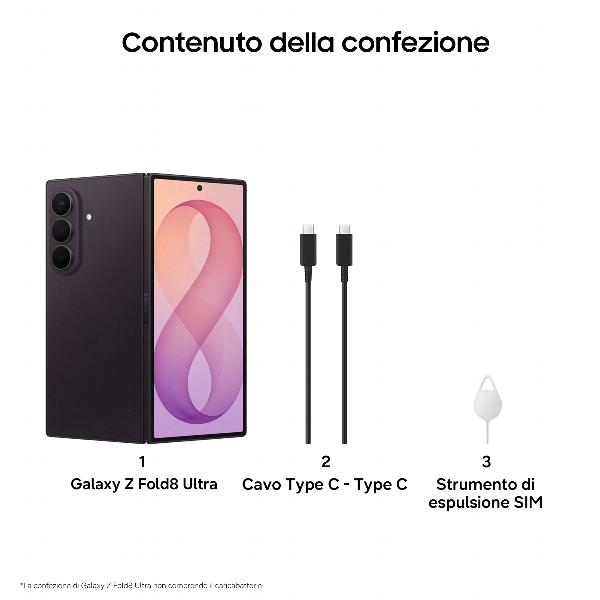 Samsung Galaxy Z Fold8 Ultra, 256GB, Violet Shadow, …