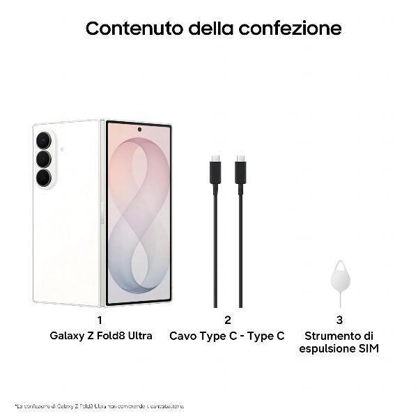 Samsung Galaxy Z Fold8 Ultra, 512GB, Cream, Processore …