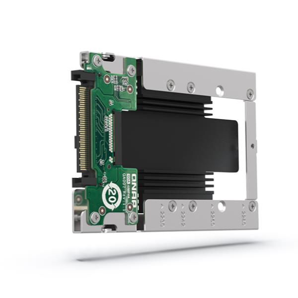 QNAP QDA-UMP4A, U.2, M.2, U.2, Maschio, Multicolore, NAS …