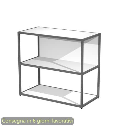 Libreria bassa a giorno Essence - 90 x …