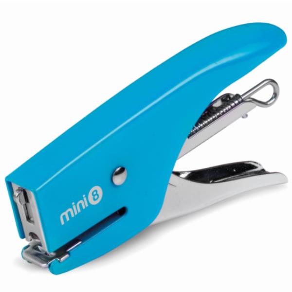MiniCucitrice a pinza Fluo Mini 8 - azzurro …