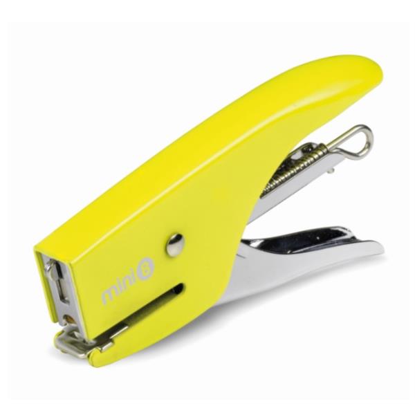 MiniCucitrice a pinza Fluo Mini 8 - giallo …