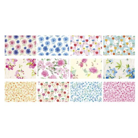 Rotolo carta regalo Fiori - 2 x 0,70 …
