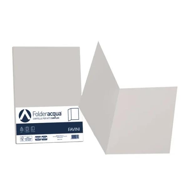 Cartellina semplice Acqua - 200 gr - A4 …