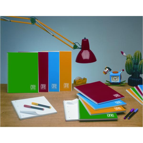 Quaderno One Color - A5+ - 1 rigo …