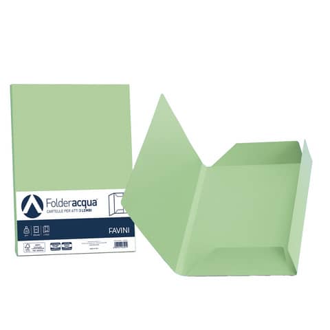 Cartellina 3 lembi Acqua - 200 gr - …