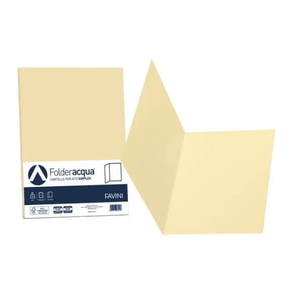 Cartellina semplice Acqua - 200 gr - A4 …
