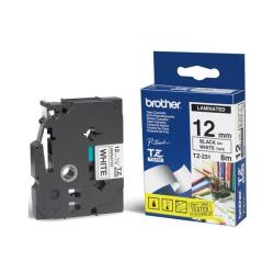 Brother - Nastro - Nero/Bianco - TZE231 - …