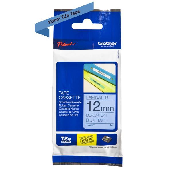 Brother - Nastro - Nero/Blu - TZE531 - …