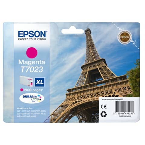 Epson - Tanica - Magenta - T7023 - …