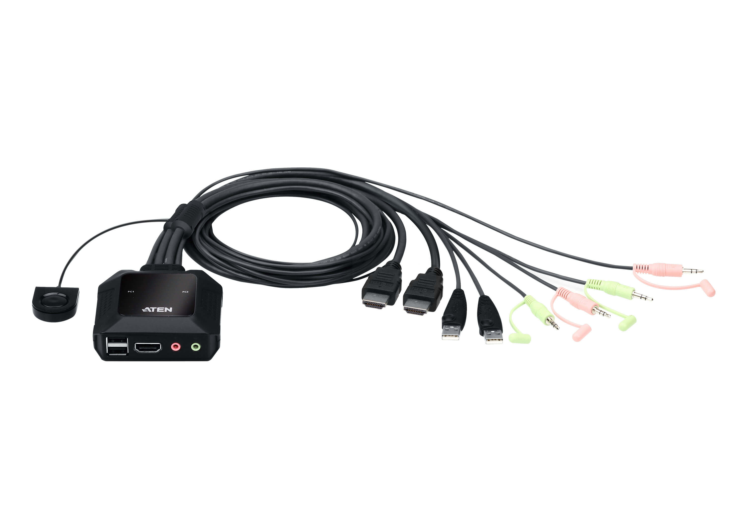 ATEN 2 USB TRUE 4K HDMI CABLE KWM …