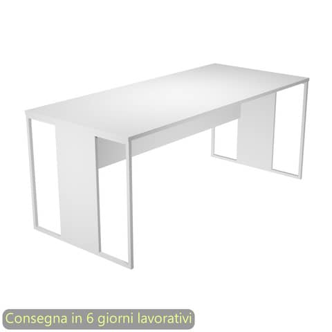 Scrivania singola Essence - 180 x 80 cm …