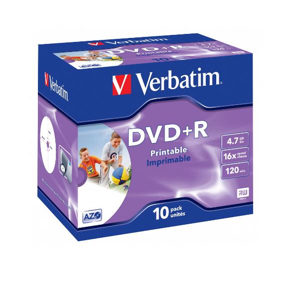 Verbatim - Scatola 10 DVD+R Jewel Case - …