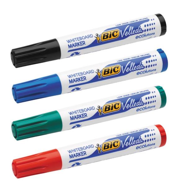 Marcatori Whiteboard Marker Velleda 1701 Recycled Bic - …