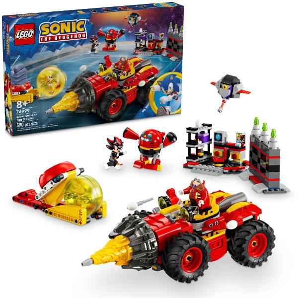 LEGO SONIC THE HEDGEHOG SUPER SONIC VS EGG …