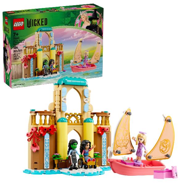 LEGO WICKED GLINDA ELPHABA E NESSAROSE ALL'UNIVERSITA' CASA …