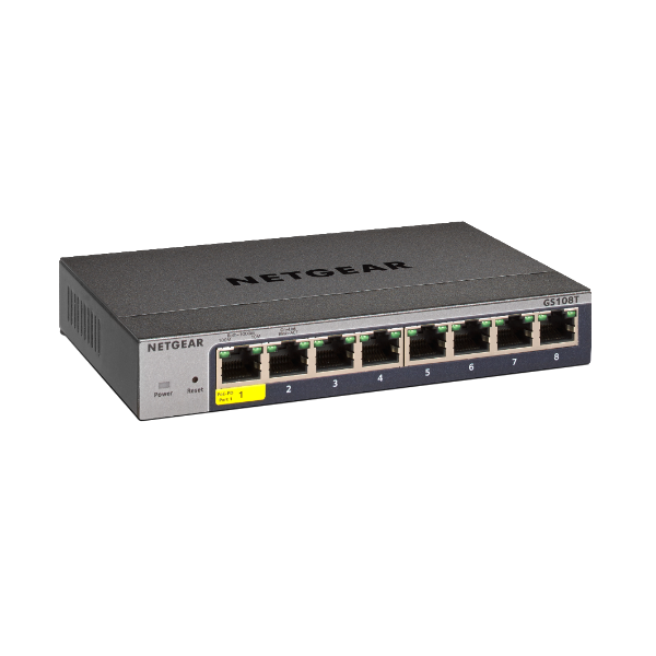 NETGEAR Smart GS108Tv3 - Switch - intelligente - …
