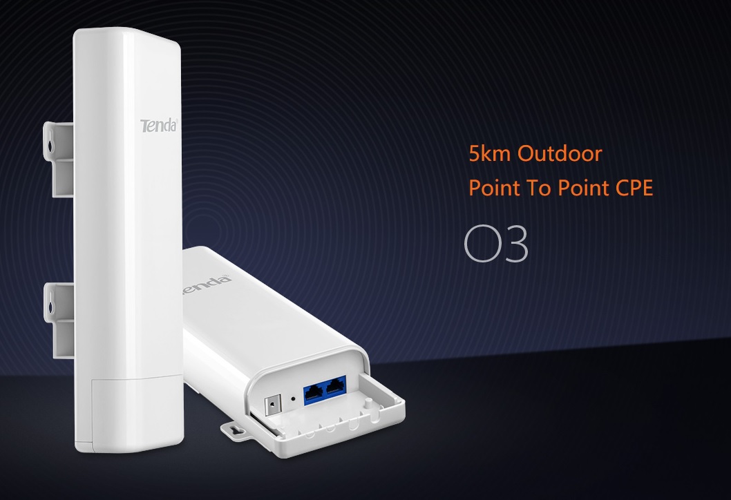 Tenda O3 - Wireless access point - Wi-Fi - 2.4 GHz