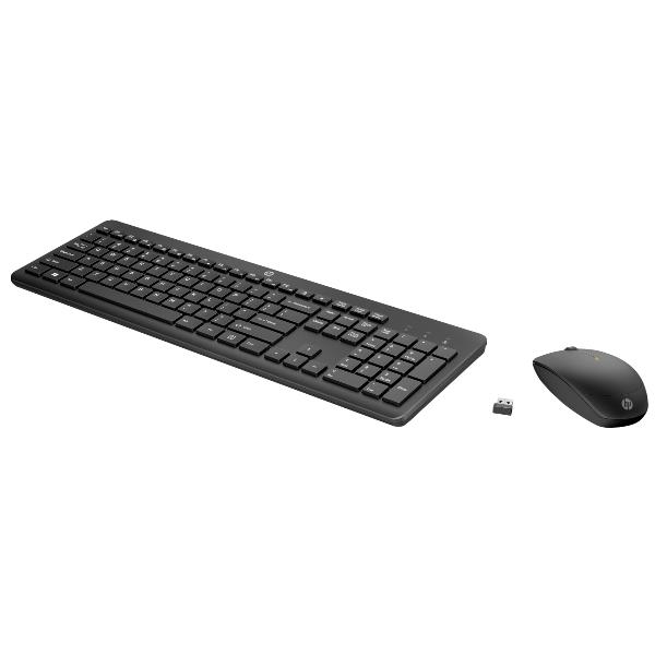 HP 235 KIT MOUSE E TASTIERA WIRELESS 2.4GHz …