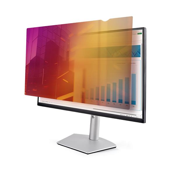 StarTech.com 24-inch 16:9 Gold Monitor Privacy Screen, Reversible …