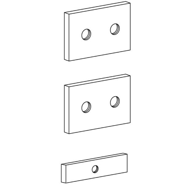 ERGOTRON TRACK MOUNT BRACKET KITCPU HOLDERS