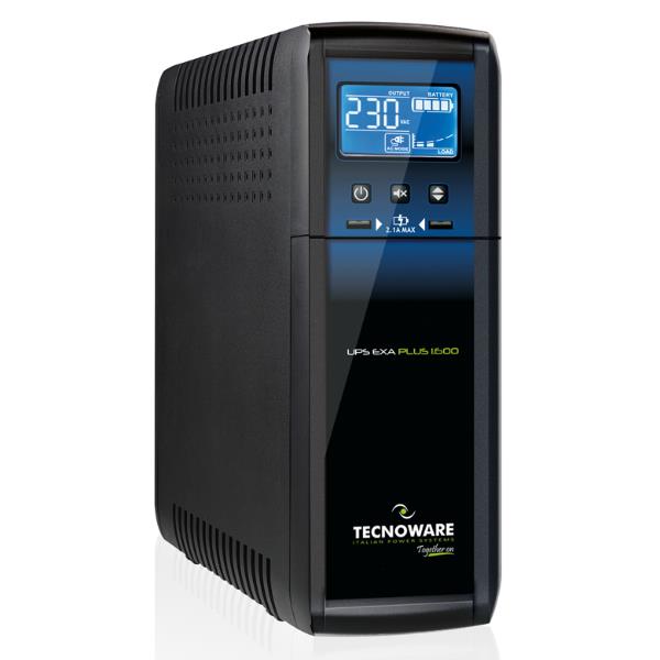 Tecnoware FGCEXAPL1602IEC, A linea interattiva, 1,6 kVA, 1120 …