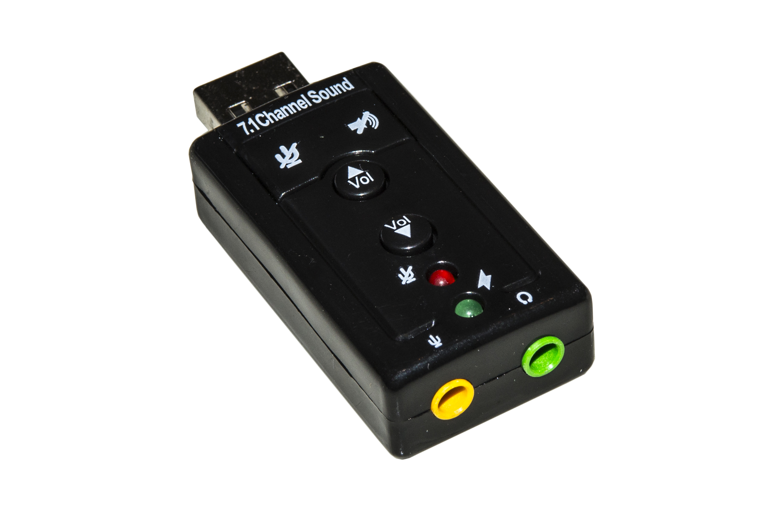 LINK ADATTATORE AUDIO USB 2.0 PER MICROFONO, CASSE O CUFFIE, CONSENTE DI CONNETTERE DISPOSITIVI AUDIO AD UN PC O MAC CON PORTA USB