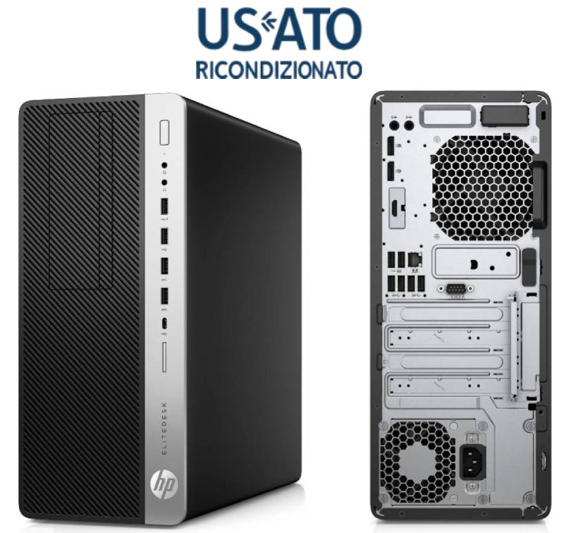 PC REF I5 8G 256GB NVME W11P I5-8500 HP 600/800 G4 TOWER