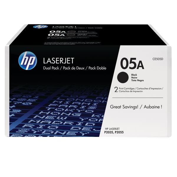 Hp - Confezione 2 Toner originale - 05A …
