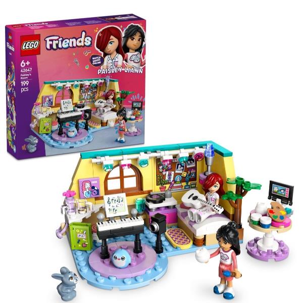LEGO FRIENDS LA CAMERETTA DI PAISLEYCON 2 PERSONAGGI …