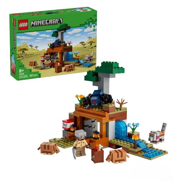 LEGO MINECRAFT SPEDIZIONE NELLA MINIERA DELL' ARMADILLO CON …